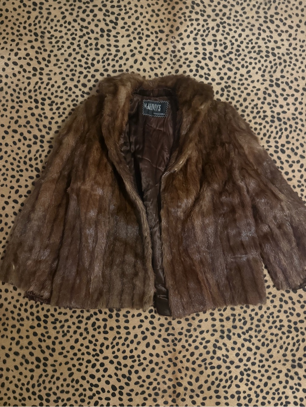 Vintage Authentic Fur Mink Coat